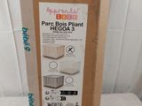 a cardboard box that has a picture of a bird on it