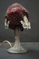 lampe de table de style Art nouveau - abat-jour composé de n… (photo 3)