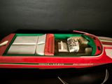a toy boat with a remote control in it