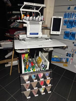 an image of a sewing machine in a craft room