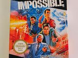 the cover of mission impossible is shown on a white surface