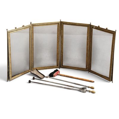 an image of a picture frame with tools and a knife