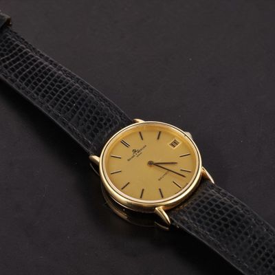 BAUME & MERCIER BAUMATIC Montre bracelet de forme en or 18K … - Photo 1