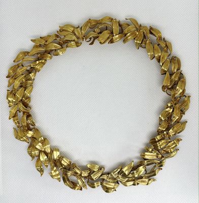 Zolotas Collier Chrysothèque en Or Jaune 18 Carats - Pièce Rare