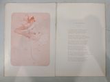 a book with a drawing of a ballerina on it