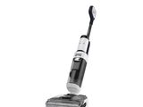 a black and white photo of a vacuum cleaner on a white background