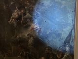 a picture of a painting on the wall of a room