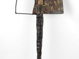 an image of a sculpture of a man with a knife in his hand