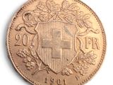 an old coin with a cross on it on a white background