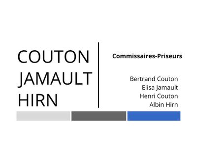 couton jamaul hrn logo on a white background