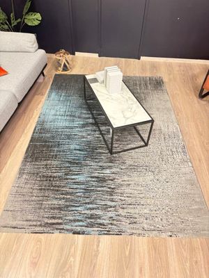 Table basse COCO MAISON façon marbre blanc (pv 179€) et tapi… - Photo 1