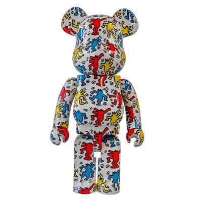 Be@rbrick Keith Haring 1000% (Grande version, HAUTEUR : 72 C…