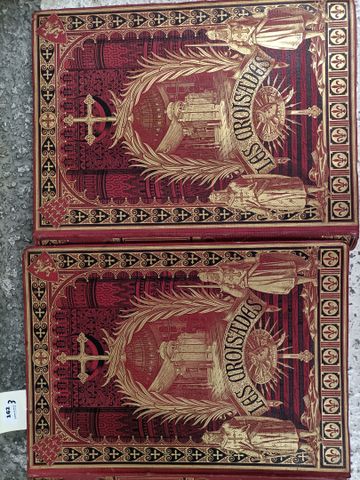 MICHAUD : Histoire des croisades. Paris, Furne, 1877, In folio, 2