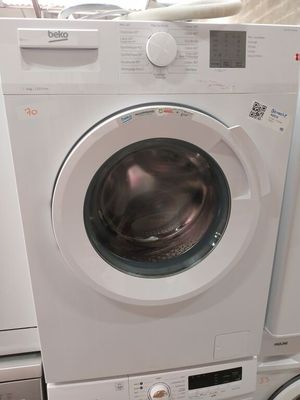 Lave linge hublot Beko DWTV6621XW1W (traces d'utilisation, non testé, 