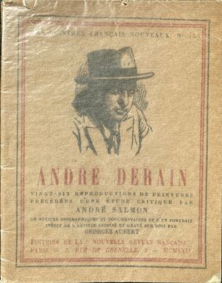 Ensemble de huit cahiers André DERAIN, bulletins de l'associ…
