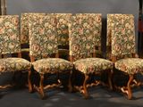 quatre chaises avec un revêtement à motifs floraux, revêtement, revêtement, revêtement, revêtement, revêtement, revêtement, revêtement, revêtement, revêtement