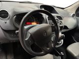 the interior of a car with a steering wheel and dashboard controls