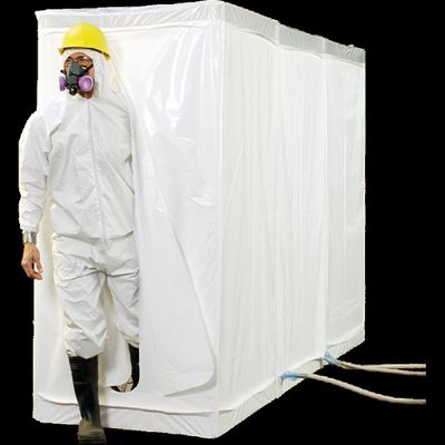 Eléments de sas de décontamination (désamiantage) jetable : …