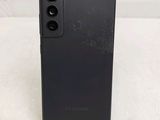 a close up of the back of a black samsung galaxy note 10
