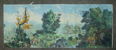 une image d'un tableau sur le mur d'une maison