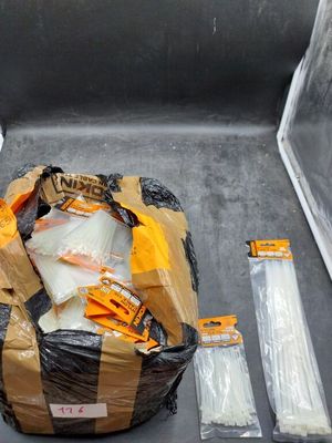 many items in the back of a pickup truck