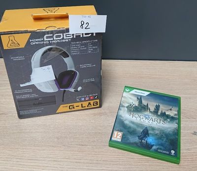 Lot de 2 articles composé de: 1 jeu XBOX ONE Hogwarts Legacy… - Photo 1