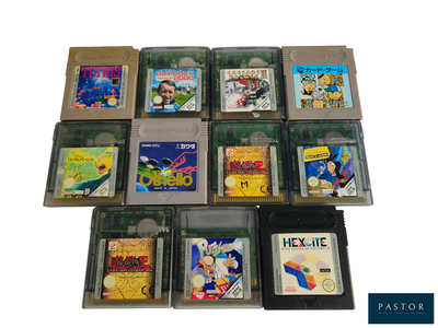 beaucoup de jeux vidéo dans la boîte