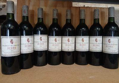 1990 Ch du Frandat rouge, Buzet MDC 8 blles