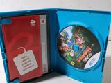 a blue case with a dvd inside of it