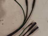 a close up of a pair of wires on a table
