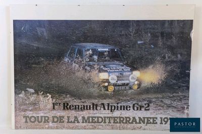 a picture of a picture of a car driving in the mud