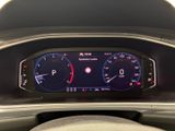 the dashboard of a car with a digital display on it