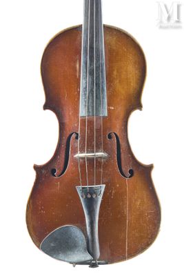 Violon Allemand 3/4 portant une étiquette "FRANZ HELL..."
