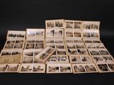 many old black and white photographs of a city