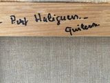 an image of a baseball bat with a signed inscription on it