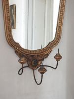 APPLIQUE à trois bras de lumière en bois et stuc doré de sty… (photo 2)