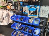a store with many different items on display in the store