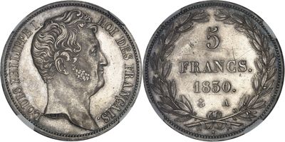 a silver coin with the image of a woman in profile