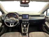 the interior of a car with a steering wheel, dashboard, and dashboard lights