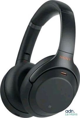 une paire d'écouteurs Sony posés l'un sur l'autre