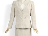 une image représentant une robe et une veste sur un mannequin