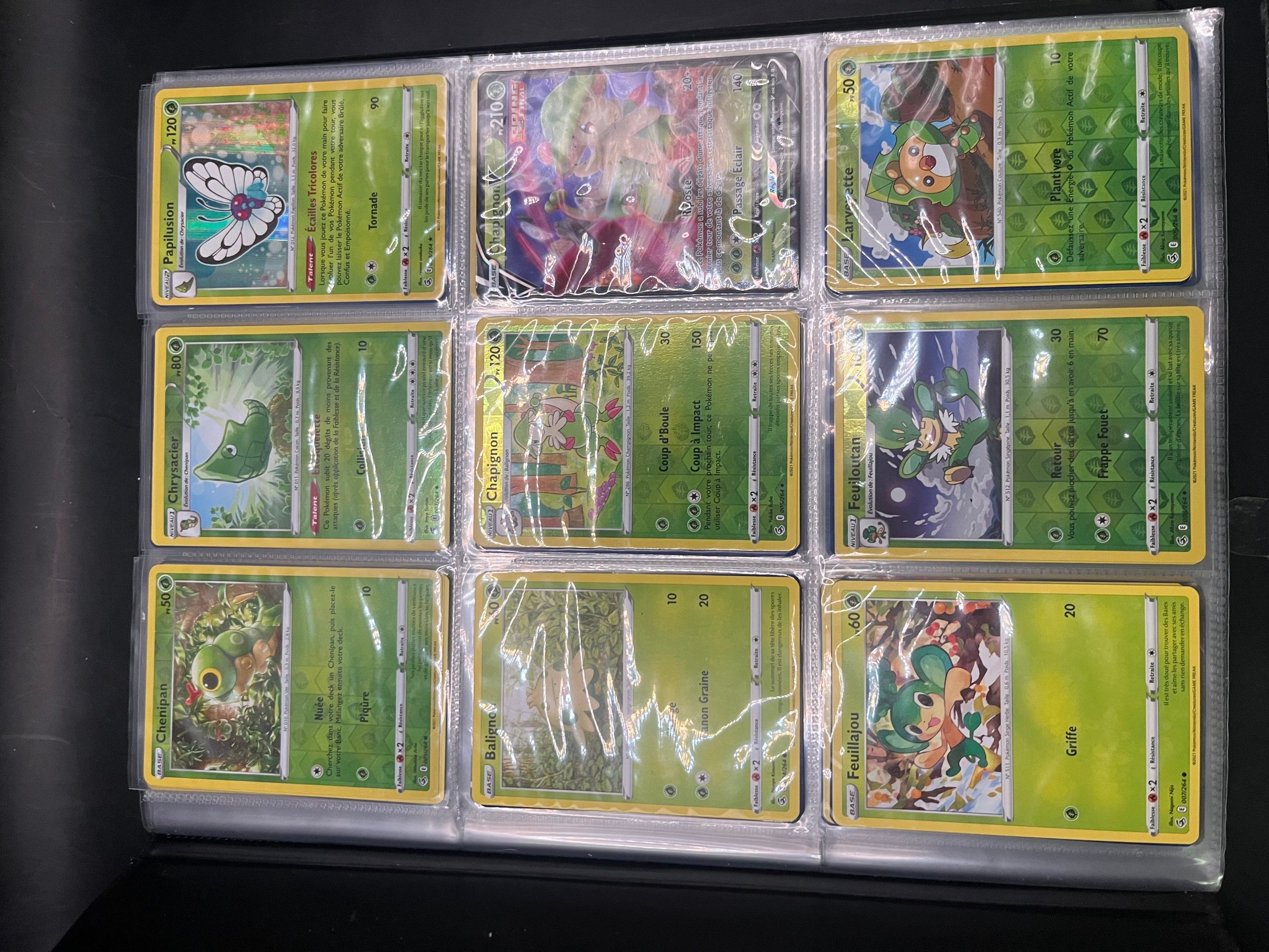 Classeur début full set poing de fusion