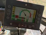 a close up of a control panel on a tractor