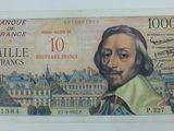 le recto d'un billet de banque sur lequel figure le portrait d'un homme