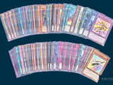 a lot of cards that are on the table together
