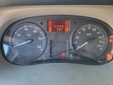a close up of a speedometer in a car