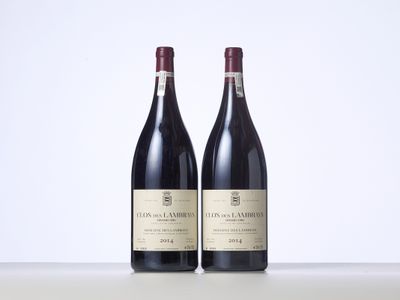 deux bouteilles de vin rouge posées sur une table