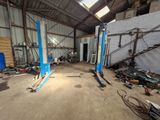 a garage with a lot of tools in it