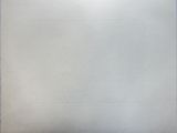 painting of a white square with a blue border on a blue background