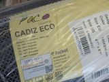 a plastic bag with a label on it that says cadiz eco